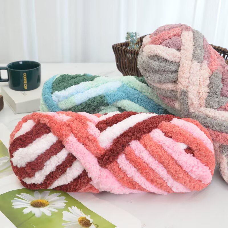 Cat Tail Yarn, Extra Thick Ice - Woven Scarf Blanket recension och pris