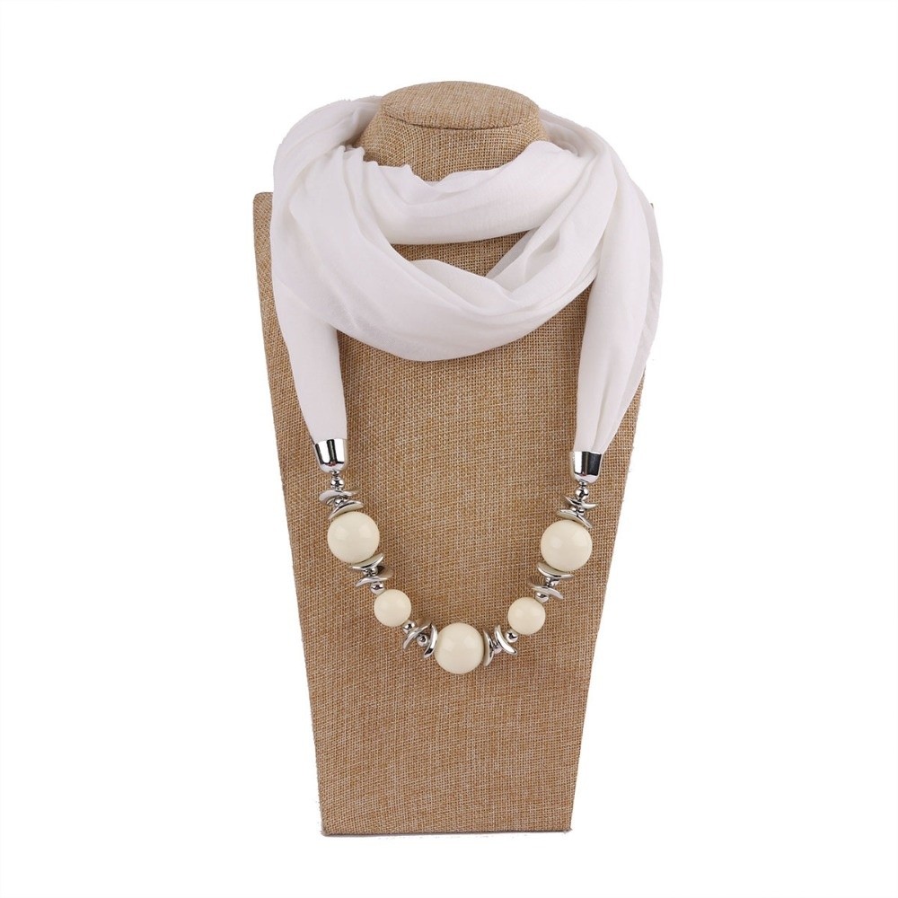 New Chiffon Scarf Necklace Bea - Infinity Scarf Knit recension och pris