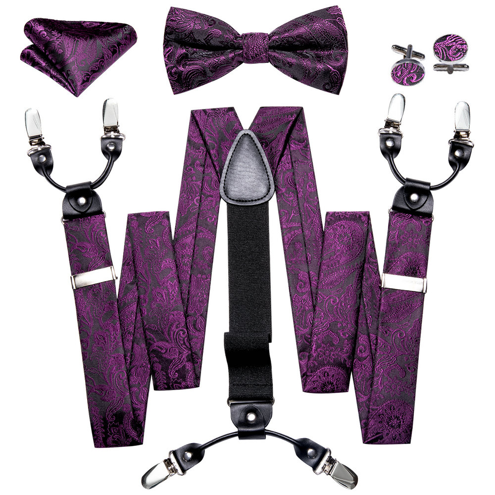 Suspenders For Men's Pants Exq - Bow Tie Pre Tied recension och pris
