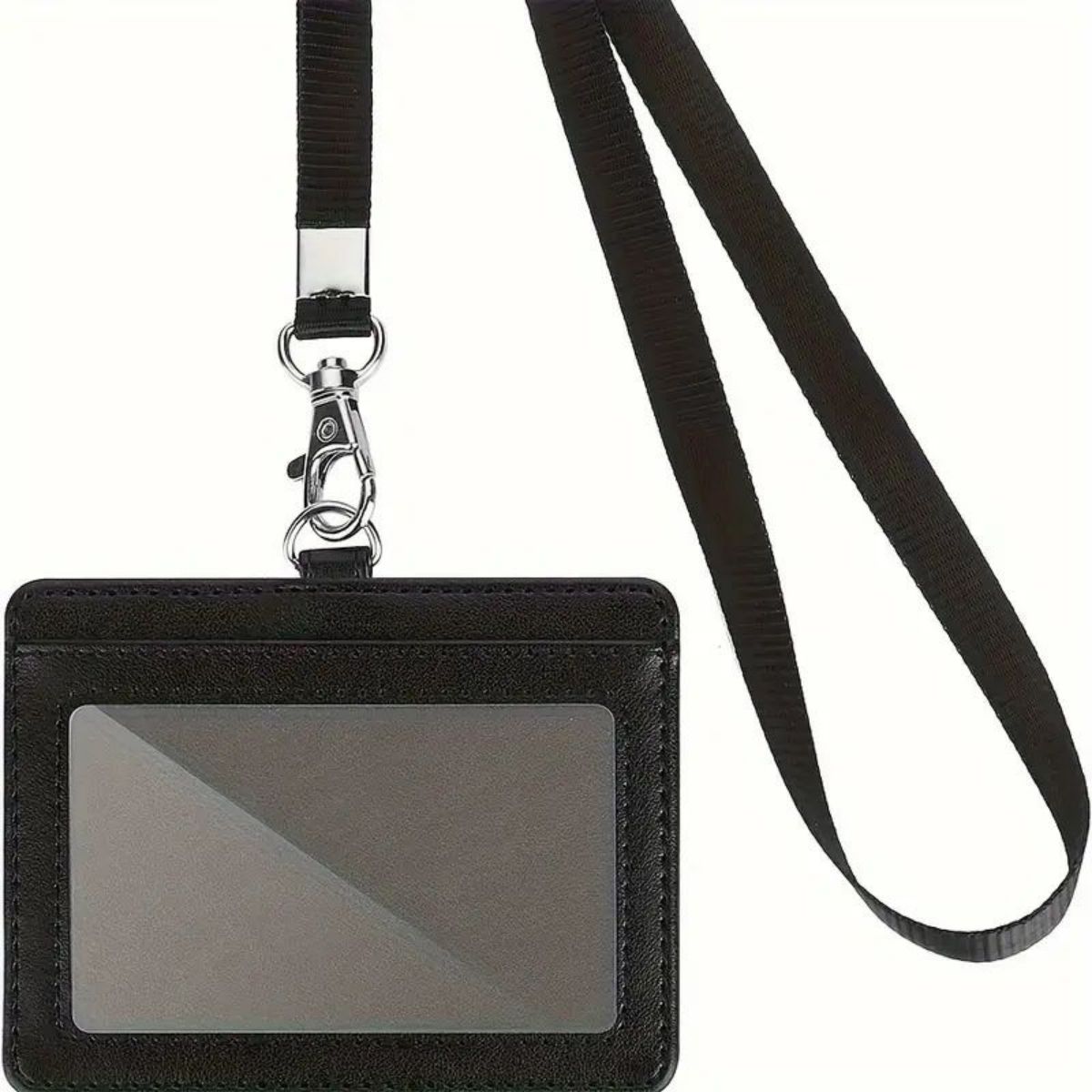 1 pc Horizontal ID badge holde - Lanyard Badge Holder recension och pris