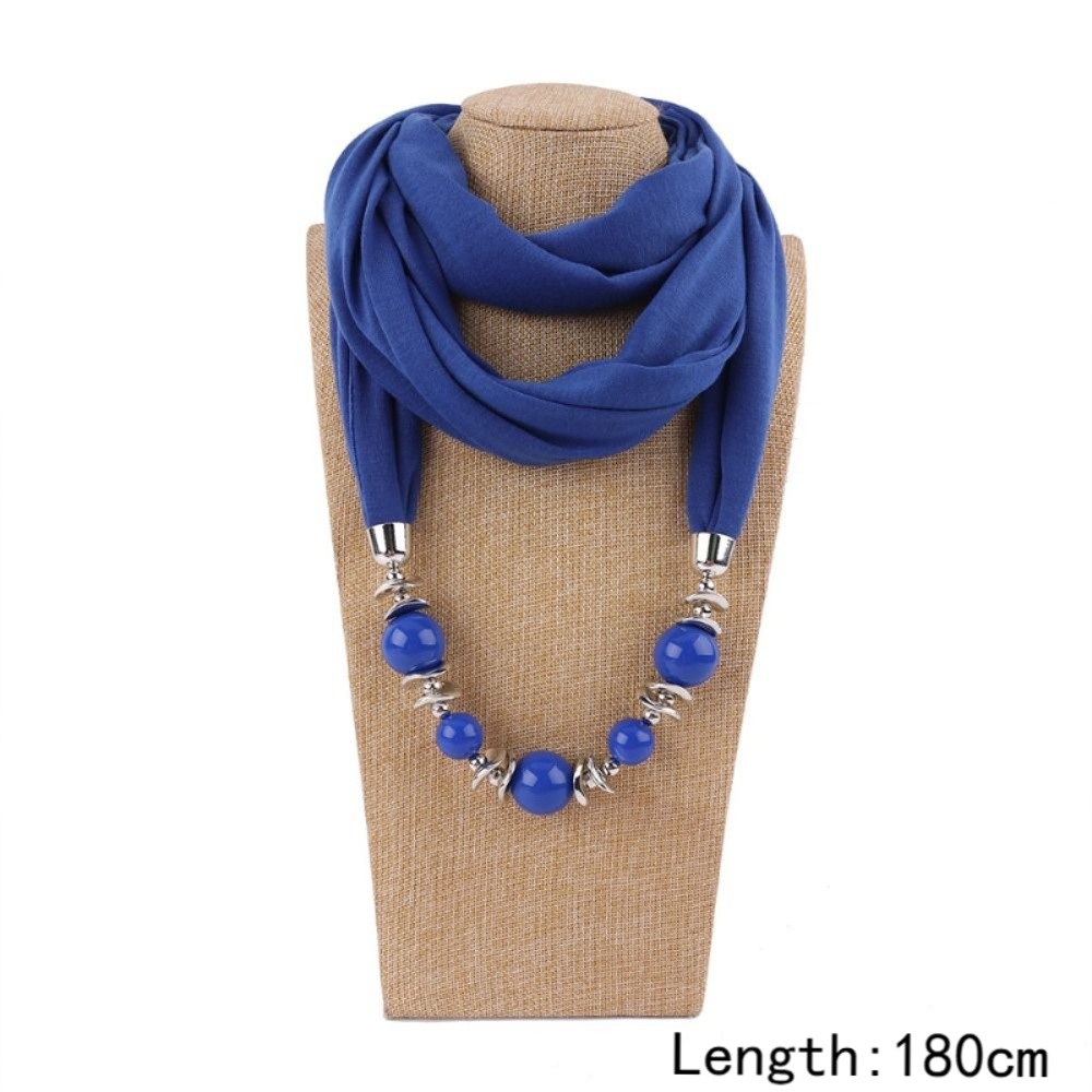 New Chiffon Scarf Solid Color  - Infinity Scarf Knit recension och pris