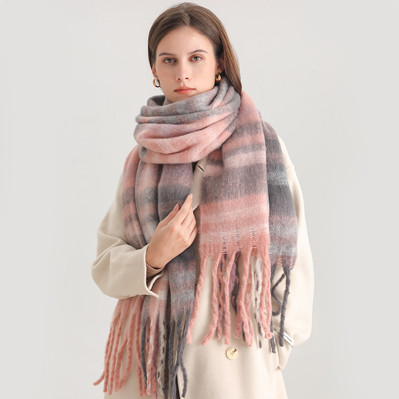 Korean Winter Imitation Cashme - Woven Scarf Blanket recension och pris