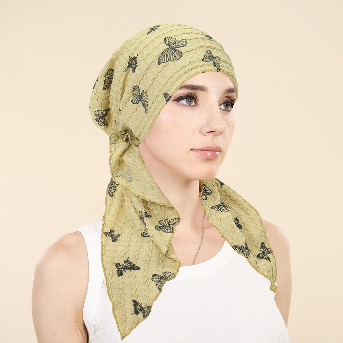Women Muslim Hijab Caps Wrap H - Head Wrap Turban recension och pris
